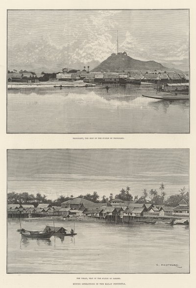 Operaciones Mineras en la Península Malaya de Charles Auguste Loye